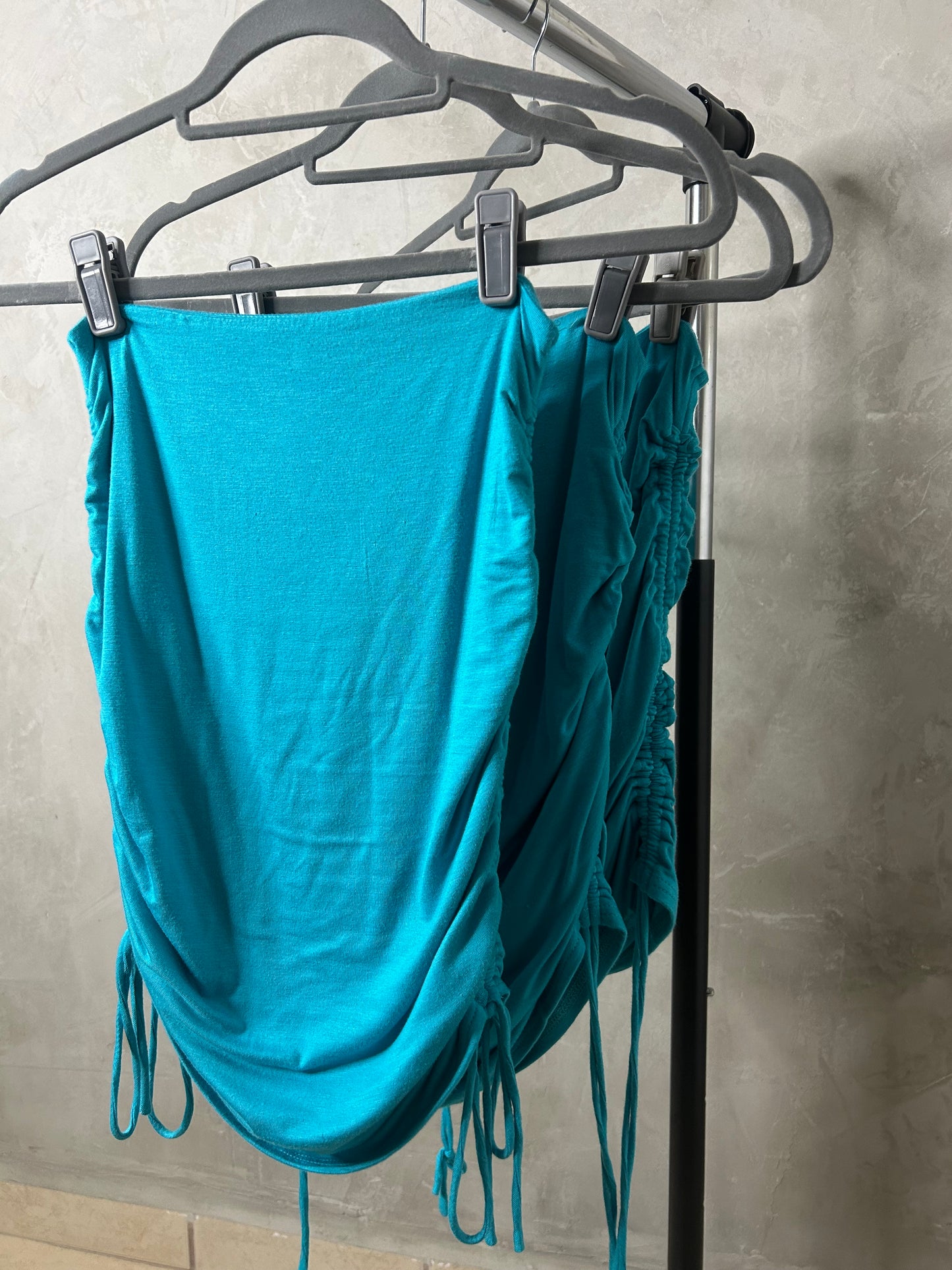 Turquoise Adjustable Skirt